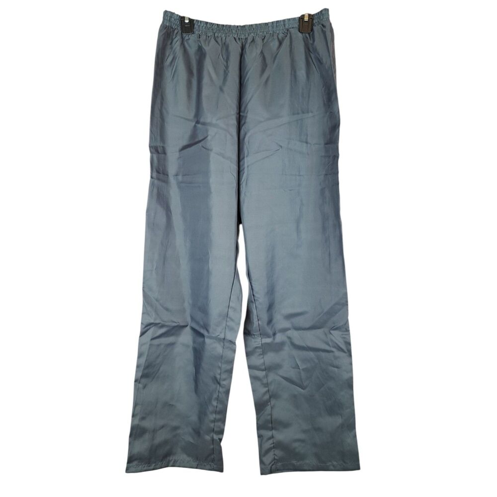 Vintage 90s The Paragon Track Pants / Gray Retro Sportswear Joggers Size L